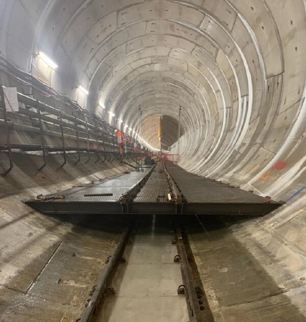 40 Ŀ( 61õ45 ) Ե  ο  ϼ  Ÿ̵ ͳ(Thames Tideway Tunnel)  . [ó(Photo source) = Ÿ̵(Tideway)]