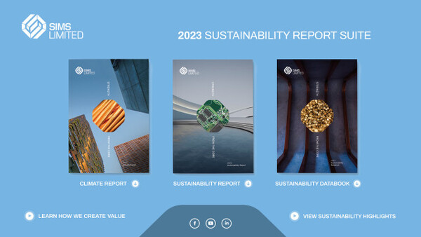 지속 가능성 분야의 글로벌 리더이자 순환경제 활성화 기업인 심스 리미티드(Sims Limited)가 10월 5일(현지시각) 2023 회계연도 지속 가능성 보고서를 발표했다.