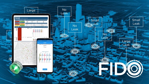 AI를 이용한 누수탐사기술(FIDO AI 시스템)을 개발한 영국의 FIDO 테크(FIDO Tech)와 UWS(웨스트스코틀랜드대학교)는 협력하여 FIDO AI 시스템을 사용, 관망의 누수 위치를 정확하게 찾아내 세계 물부족에 대처하고 있다. [사진출처(Photo source) = FIDO 테크(FIDO Tech)]