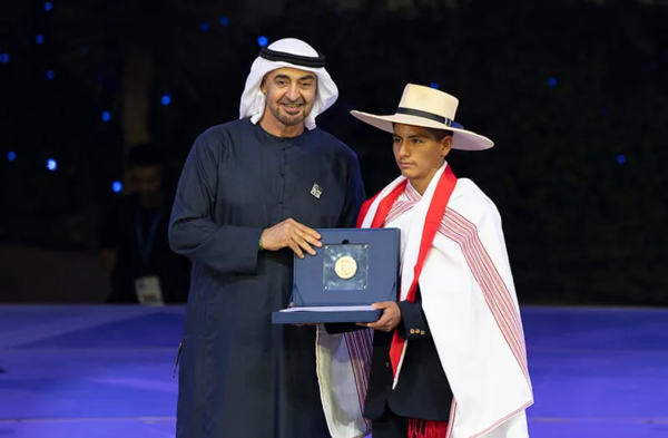 ƶ̸Ʈ(UAE)  ۷ι Ӱɼ  ε  ̵ Ӱɼ(Zayed Sustainability Prize) 12 20(ð) 2025      Ѵٰ ǥߴ. [ = Zayed Sustainability Prize]