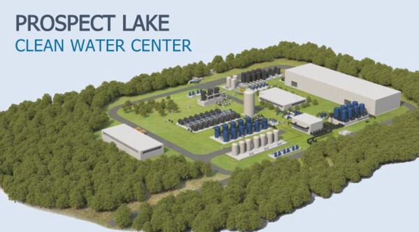 IDE 테크놀로지(IDE Technologies)는 1월 18일 플로리다주 포트로더데일(Fort Lauderdale)에 대규모 물인프라 프로젝트 중 하나인 ‘프로스펙트 호수 클린워터센터(Prospect Lake Clean Water Center)’를 착공했다. 사진은 프로스펙트 호수 클린워터센터 조감도. [사진출처(Photo source) = 포트로더데일시(City of Fort Lauderdale)]