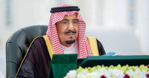 츸  еѾ  (Salman bin Abdulaziz Al Saud) ƶ  5 7 ȸǿ ؼȭ(SWCC)  ڿû(SWA) ȯ  ü ä ߴ. [ó(Photo source) =  ڿû(SWA)]