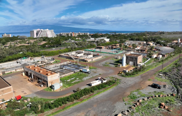 �Ͽ���&nbsp;�����̳�&nbsp;�ϼ�ó����(Lahaina Wastewater Reclamation Facility)�� 1õ400�� �޷� �Ը��� �ü� ������ ���� ����Ʈ&nbsp;������(West Maui��s) ������ ������ �̷��� �����ϰ� �ִ�. [������ó(Photo Source) =&nbsp;